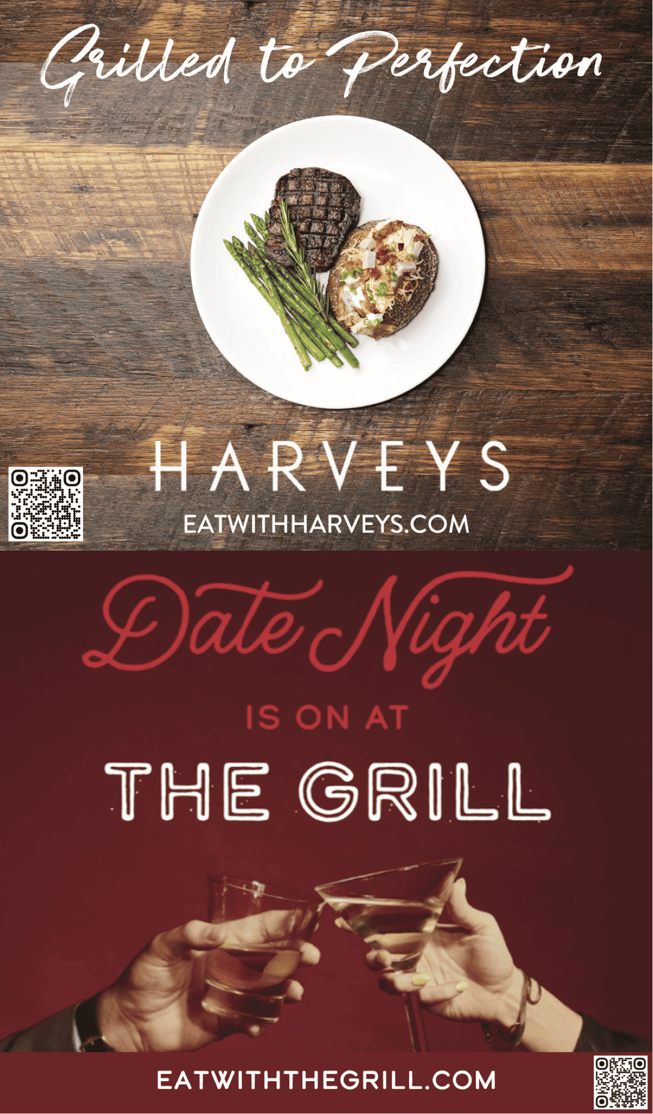 <a>Visit Harveys online!</a><br>
<a>Visit The Grill online!</a>